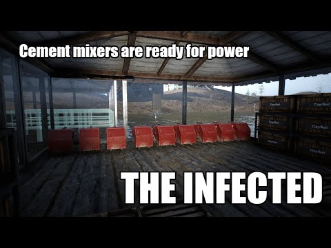 The Infected S6E45 - Finishing the cement mixers and getting them wired