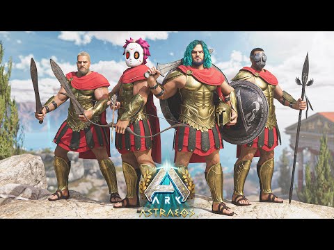 Beginning Our New Adventure on a Greek Island! | ARK Astraeos [Episode One]
