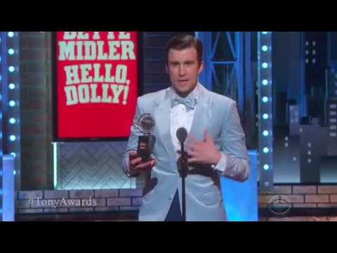 Alumnus Gavin Creel dedicates 'Hello Dolly' Tony Award to U-M SMTD
