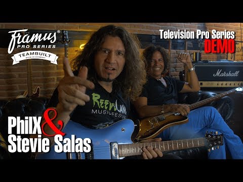 Framus Television Pro Series Demo  - With Phil X & Stevie Salas