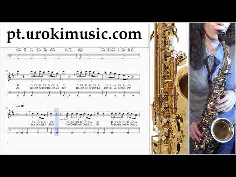Curso de Saxofone (tenor) Jonas Brothers - Cool Tablatura um-i-n372