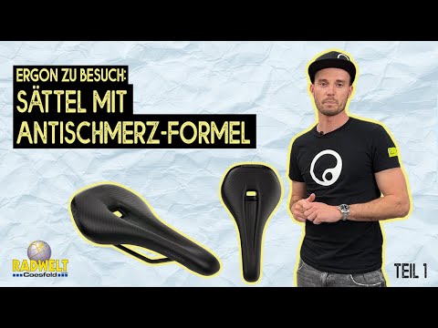 ERGON zu Besuch Teil 1 - Sättel mit Antischmerz-Formel ❌