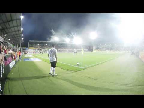 Sporting Lokeren KV Mechelen (doelpunt Steven De Petter)