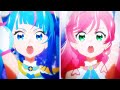 1080p Precure Updraft Shining Cure Sky Cure Prism Dual Attack