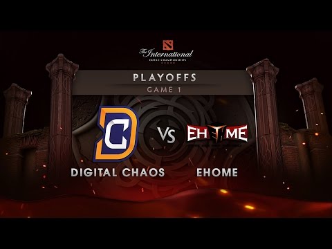 Digital Chaos vs Ehome  - Lower Bracket - Game 1 - The International 6