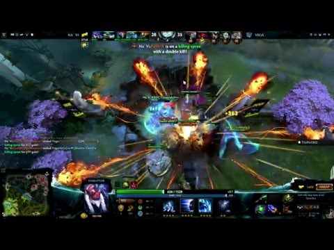 Dendi Magnus and great comeback! Na'Vi vs Vega Game 2 @TI5 Quals
