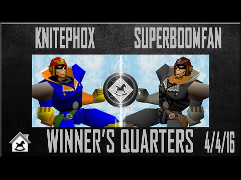 Darkhouse 1 Winners Quarters - SuPeRbOoMfAn (Captain Falcon) Vs. Knitephox (Captain Falcon) SSB64
