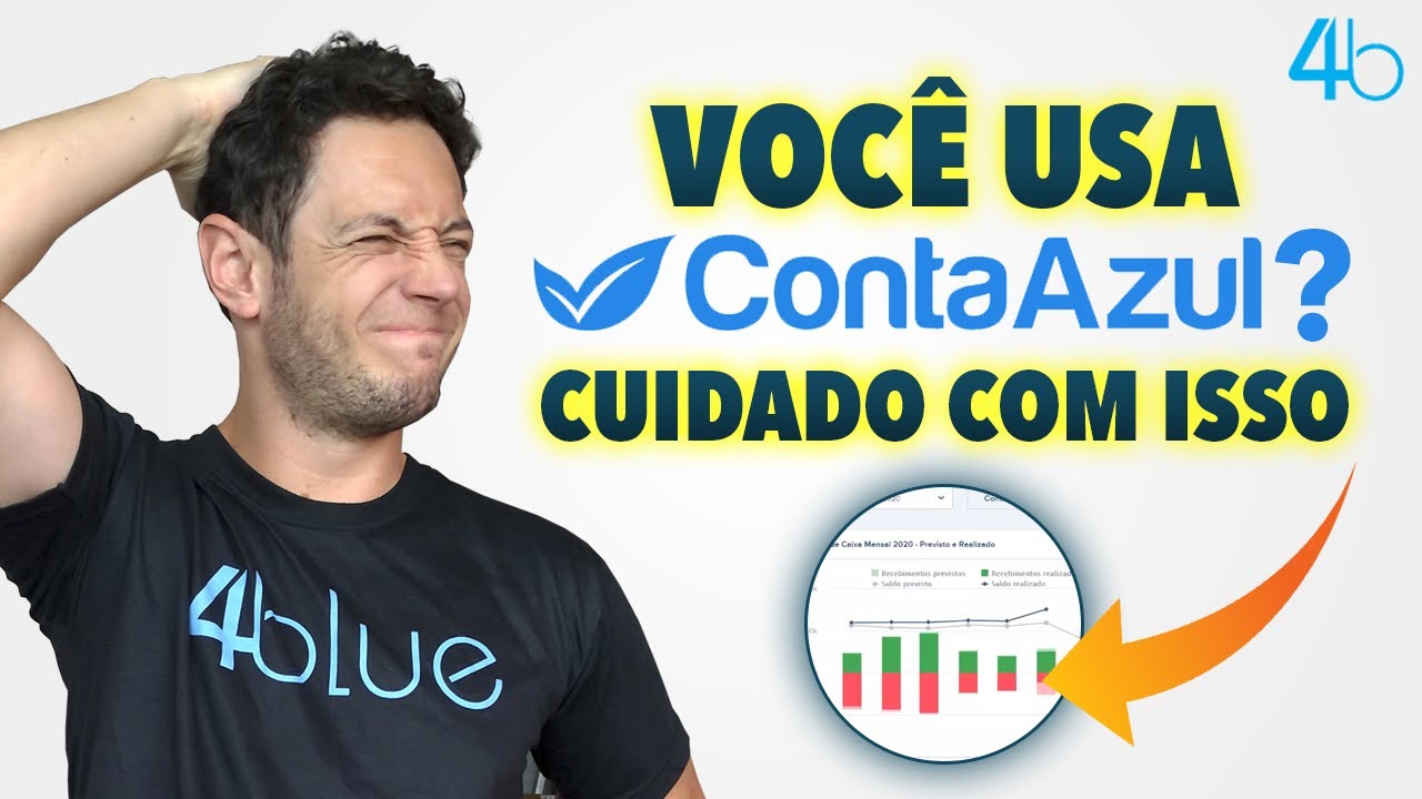 O maior DEFEITO do Conta Azul: assim não dá pra fazer análise