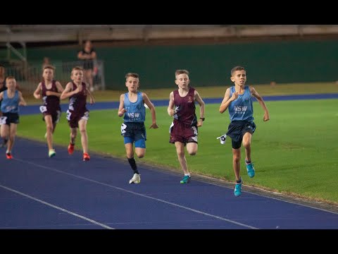 Isaac Robinson - 10 years boys 800m Australian Championship final