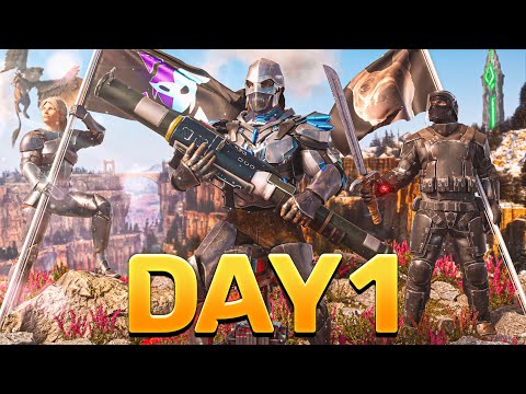 How 3 YouTubers Dominate Day 1 in Ragnarok ARK: Survival Ascended PvP