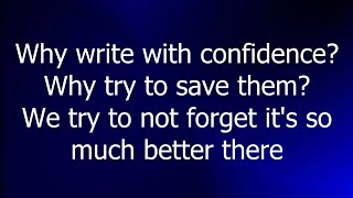 Saosin - Some Sense Of Security lyrics