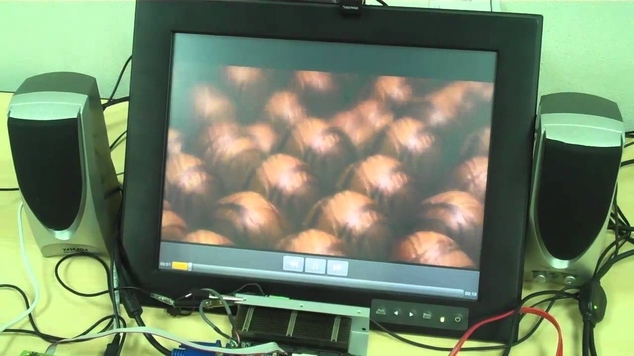 Android OS on VIA x86 Board Demo - YouTube