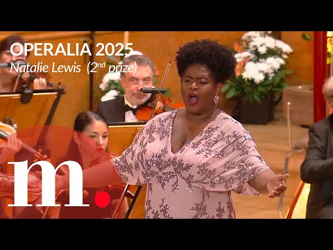 Natalie Lewis (2nd prize) at Operalia, the World Opera Competition 2025