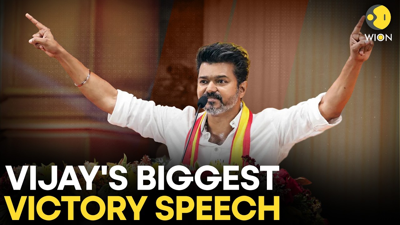 Vijay Thalapathy LIVE: TVK Chief Vijay Addresses The People Of Tamil Nadu | WION Live
