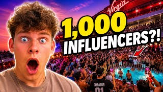 This Cruise Ship Was Taken Over by 1,000 Influencers…