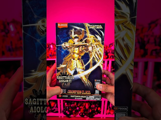 Vídeo relacionado con Blokees Saint Seiya Champion DC Sagitario Aiolos - Kit de Modelo de Figura Coleccionable