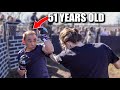 OLD HEAD Pulls Up Again OLD BOY DAVID Vs WHITE WOLF