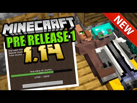 Pre-release 1 Minecraft 1.14 IS COMING