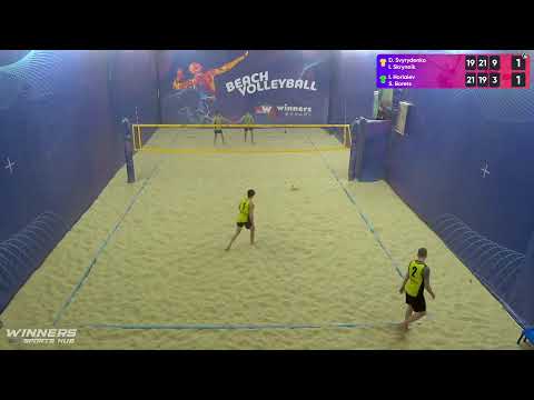 09:55 D. Svyrydenko / I. Skrynnik - I. Horiaiev / S. Borets 20.03.2023 | Winners Beach Volleyball