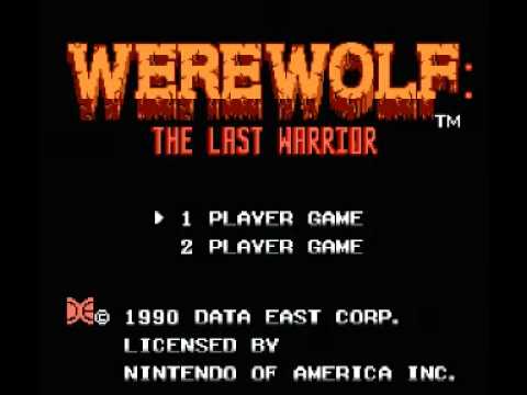 Werewolf - The Last Warrior (NES) Music - Stage Theme Human