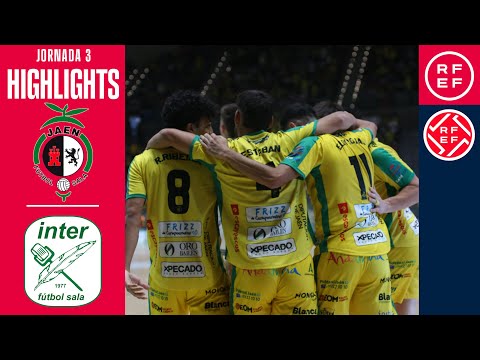 Resumen #PrimeraDivisiónFS | Jaén Paraíso Interior 3-1 Movistar Inter| Jornada 3