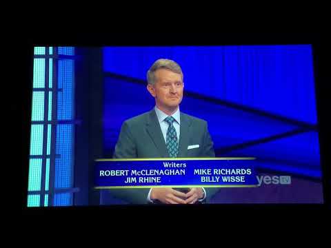 Jeopardy, short end credits - Stuart Crane Day 2 (2/5/21)