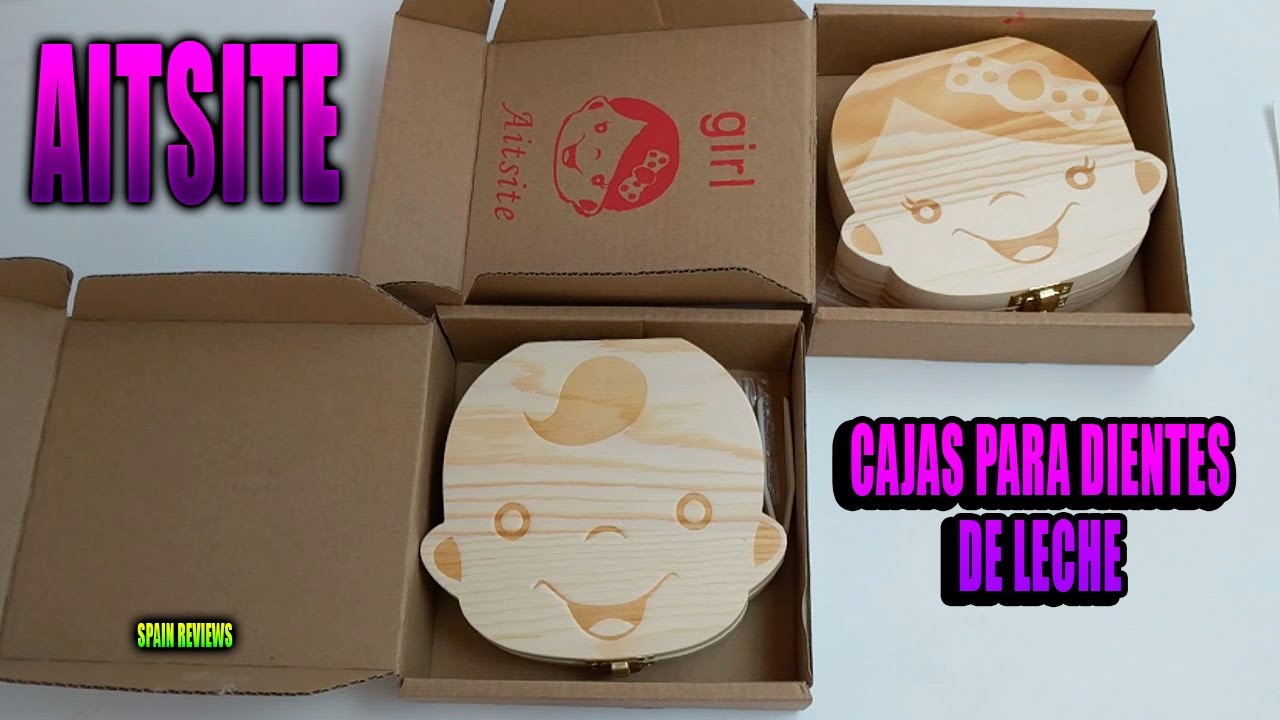 Aitsite - Cajas para guardar los dientes de leche