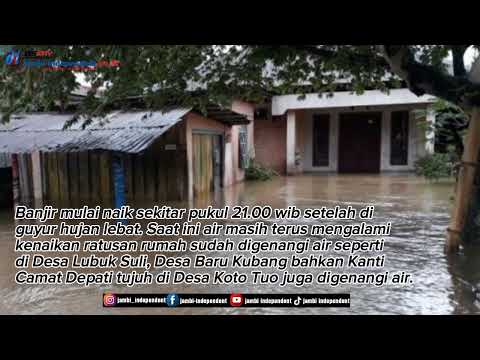 Banjir Kembali Landa Kerinci