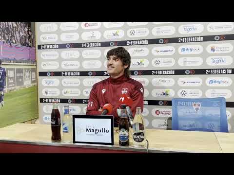 Aitor Calle y Pedraza ante el partido frente al Alcalá
