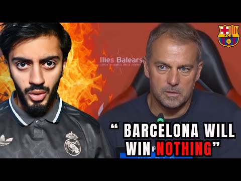 HANSI FLICK HAS HAD ENOUGH OF BARCELONA...