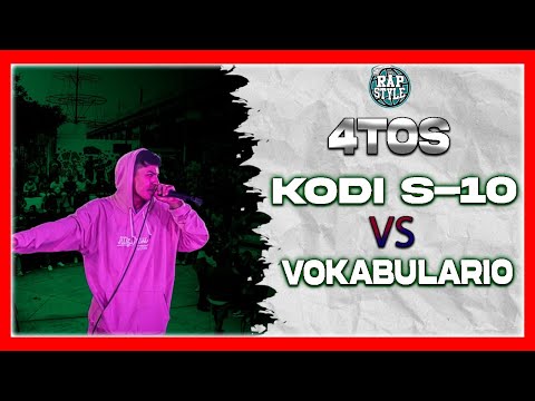 VOKBULARIO vs KODI -4tos- RAPSTYLE X FMS PERÚ - FECHA #1 (2022)