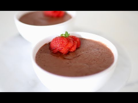 MOUSSE AU CHOCOLAT VEGAN EN 4 INGRÉDIENTS | ENJOYCOOKING