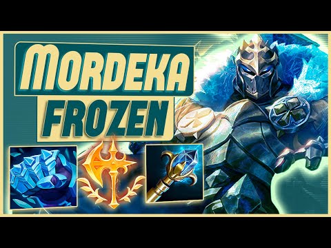 MORDEKAISER "FROZEN" | SOMENTE ITEM QUE APLICAM LENTIDÃO NO INIMIGO! | FICA BOM, CONFIA!