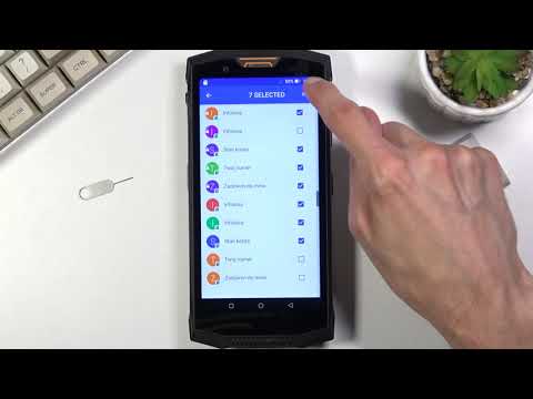 How to Transfer Contacts in DOOGEE S80 – Export Numbers