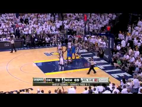 Grizzlies vs. Thunder Game 3 | Western Conference Semi-Finals | 2011 NBA Playoffs