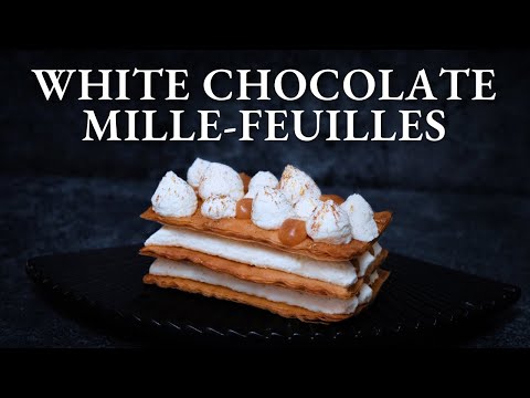 Decadent Layers: Chocolate & Caramel Mille-Feuille
