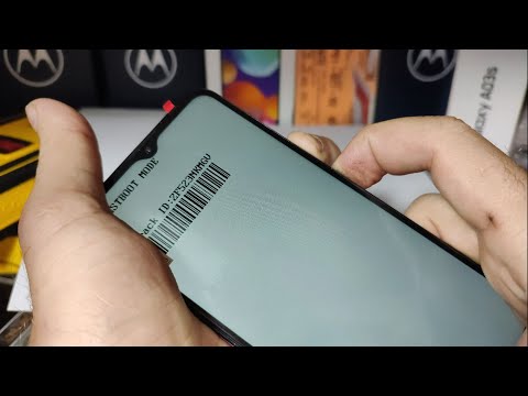 Moto E20 no código de barras, ensino a sair.