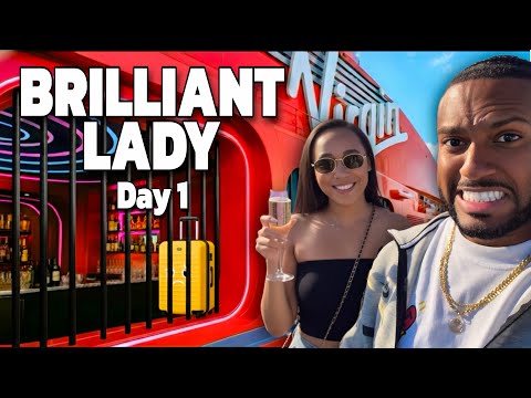 Thumbnail for Boarding Virgin’s NEW Brilliant Lady… and My Bag Got Confiscated ! Embarkation Day Vlog