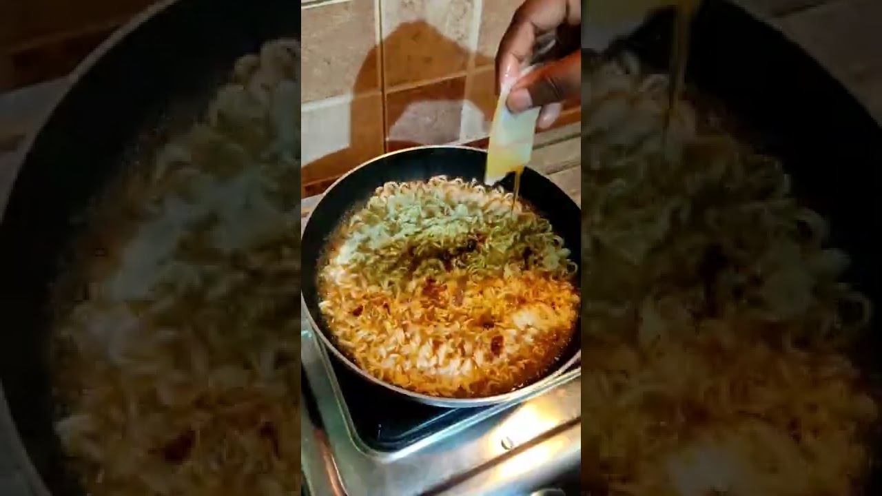 Spicy Stir Fry Noodles | Koka Noodles #shorts #ytshorts #korean #spicynoodles #youtubeshorts