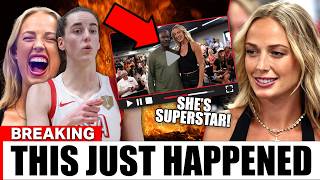 Caitlin Clark SHOCKED After Sophie Cunningham FOOTAGE WITH Michael Jordan in NASCAR Went VIRAL!