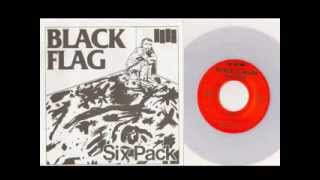 Black Flag - Six Pack EP promo from Everything Went Black
