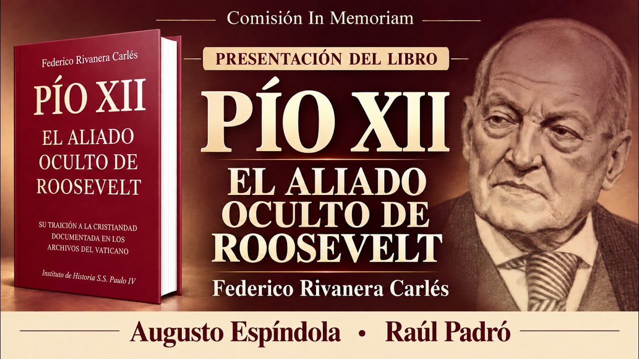Pío XII: El aliado oculto de Roosevelt | Presentación del libro de Federico Rivanera Carlés