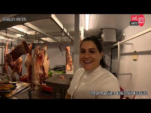 HERCEGOVKA I BOSANAC IMAJU SVOJE FARME. MESNICA MUJANIĆ U GRAZU. GRAZ AUSTRIJA