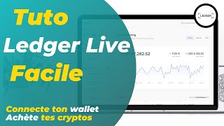 Comment CONNECTER ton WALLET Crypto LEDGER avec l'application LEDGER LIVE ?