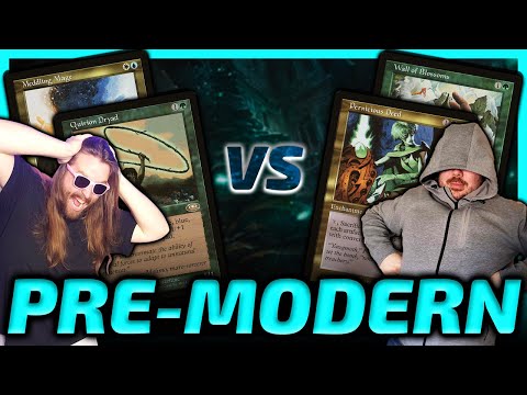 Super Grow Vs The Rock! [Paper Premodern MtG Gameplay] 2025