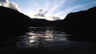 preview picture of video 'Evening at Lake Bohinj, Slovenia'