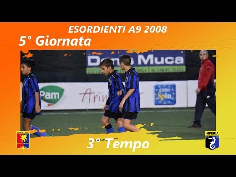 ESORDIENTI A9 2008 5 Giornata Dianese&Golfo - Imperia 3 Tempo