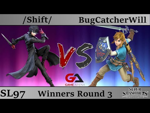 SmashLAN'd 97 - Winners Round 3: USC | /Shift/ (Joker) vs BugCatcherWill (Link)