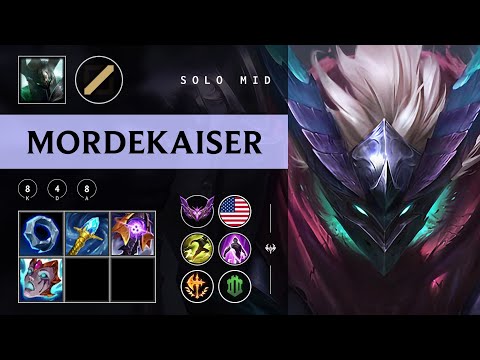 Mordekaiser Mid vs Diana - NA Master Patch 25.24