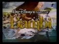 Bambi Re Release Commercial 1988
